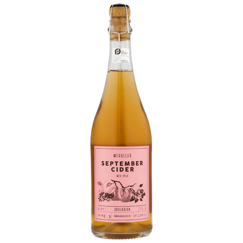 Mergelsø September Cider Hyld 2021, Økologisk Dansk Cider