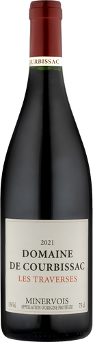 Domaine de Courbissac Les Traverses Rouge 2022 - BIO Minervois - Brunnhilde Claux (1 stk køb)