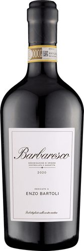 Barbaresco DOCG 2020 Enzo Bartoli - Dronningen af Piemonte !Topkøb i topkvalitet (1 stk køb)