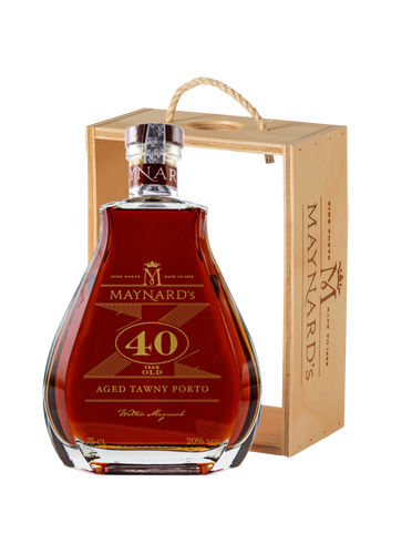Maynards 40 Years Old Tawny Porto I trægavekasse! Danmarks VILDESTE pris!