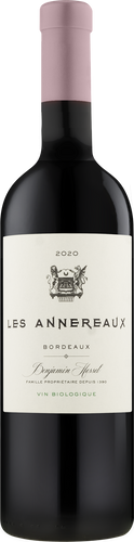 Les Annereaux Organic Bordeaux AOC 2020 -økologisk mesterværk (1 stk køb)