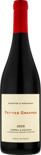 Domaine d` Ansignan - Petites Grappes 2020 - AOP Côtes du Roussillon (1 stk køb)
