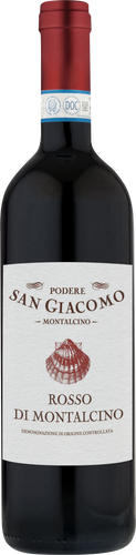 Podere San Giacomo Rosso di Montalcino DOC 2017 (1 stk køb)