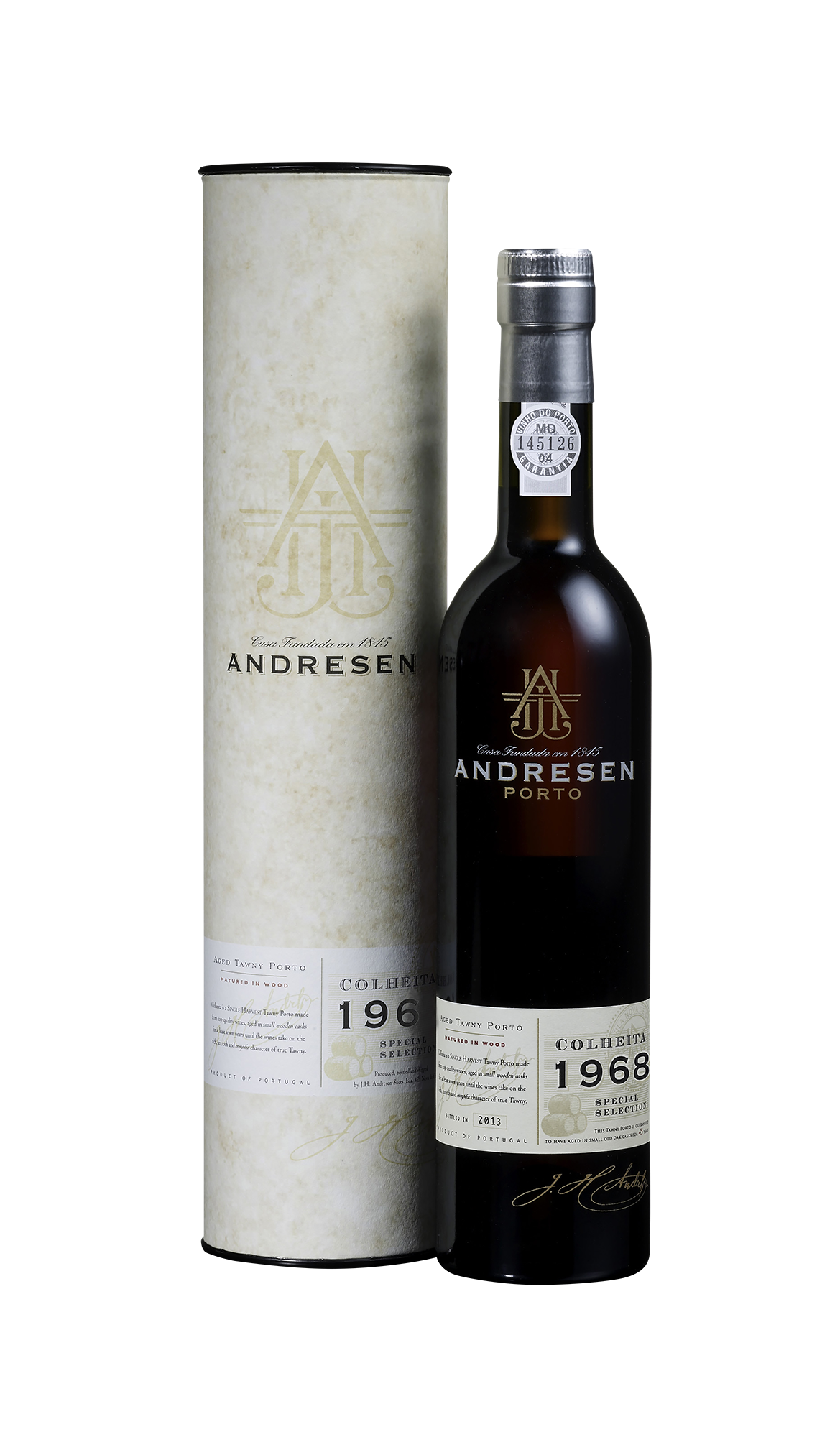 Andresen Colheita Porto 1968 Special Selection med gaverør 