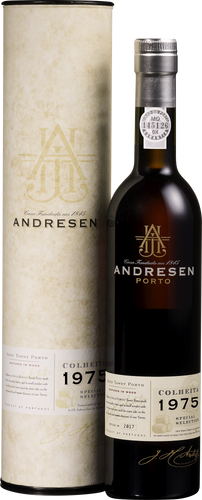 Andresen Colheita Porto 1975 Special Selection med gaverør ( til den næsten 50 årige )