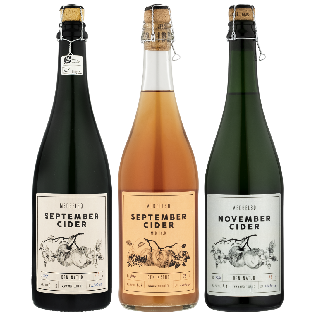 CIDER - SMAGEKASSE MERGELSØ CIDER