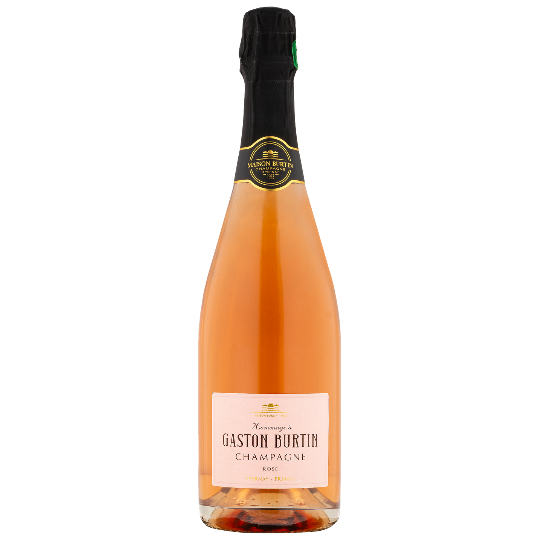 Champagne Hommage á Gaston Burtin Brut Rosé - i gaveæske