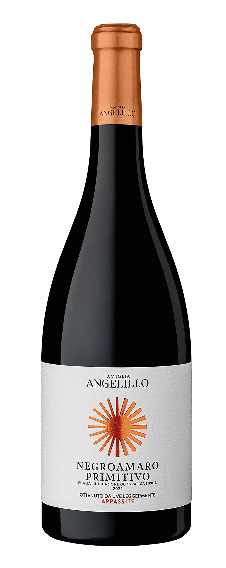 Famiglia Angelillo Negroamaro Primitivo Appassite Puglia IGP - Topkøb fra Puglia (1 stk køb)