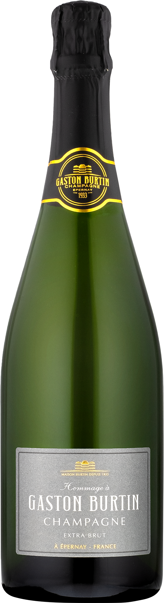 Champagne  Hommage á Gaston Burtin Extra Brut i gaveæske