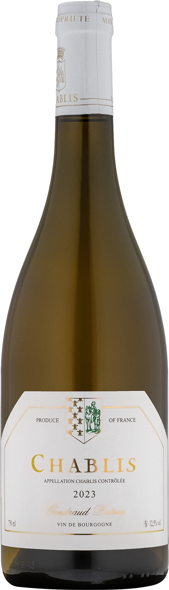 Chablis AOC Gendraud Patrice  2023 (1 stk køb)