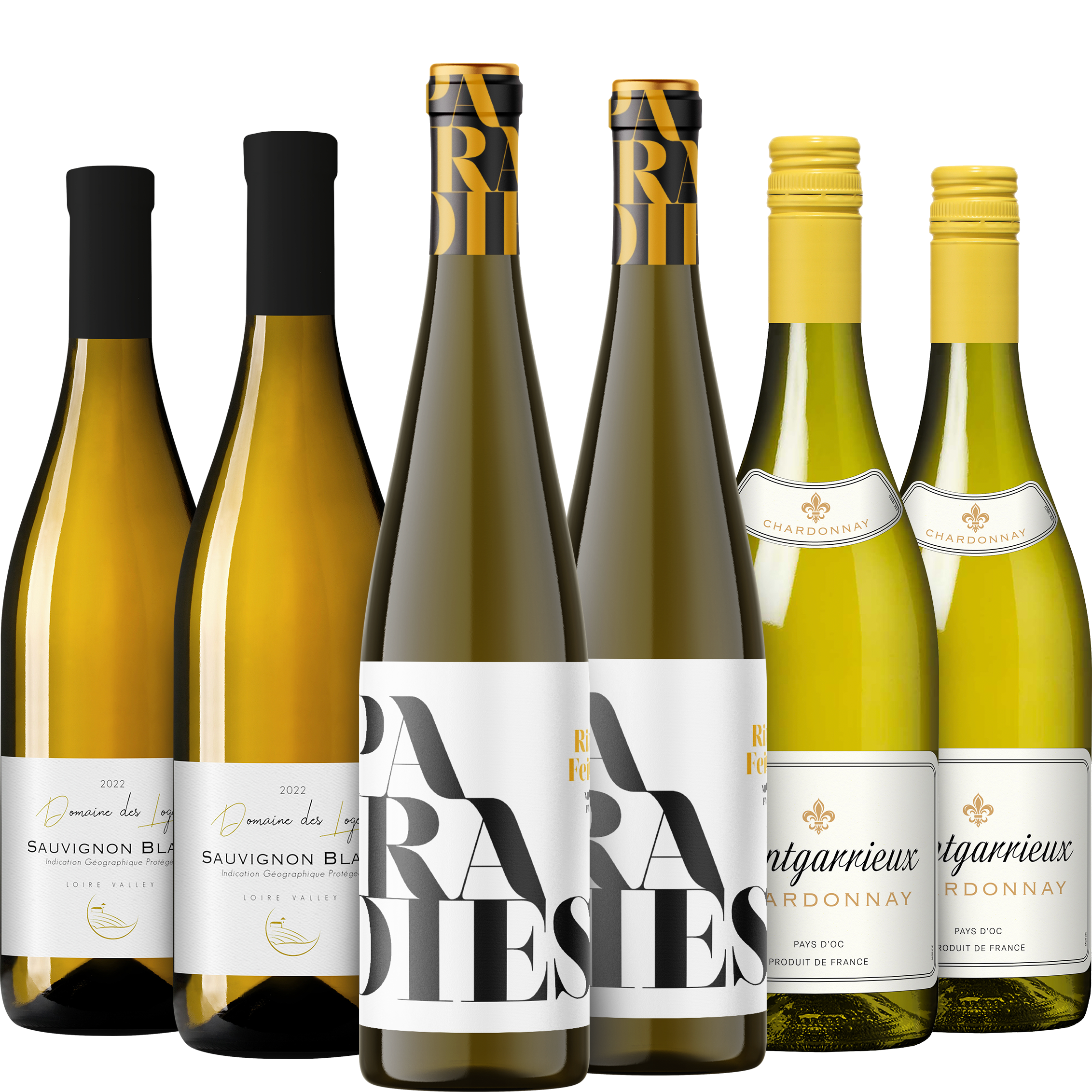 SMAGEKASSE - HVDVINSFAVORITTER - Chardonnay, Sauvignon Blanc & Riesling