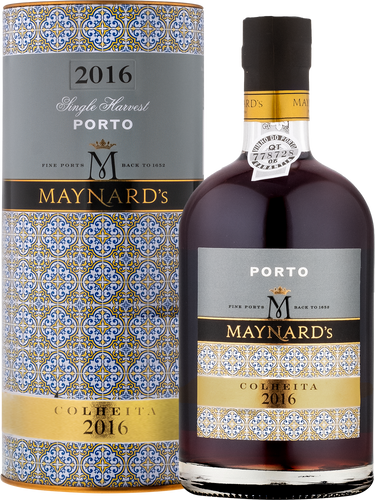 Maynards Colheita Porto 2016 - 50 cl. Single Harvest Tawny Porto - årgangs-tawny i gaverør
