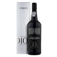 Portvin Andresen 10 Years Old Tawny Century Porto i gaveaeske Testvinder i Testkoekkenet