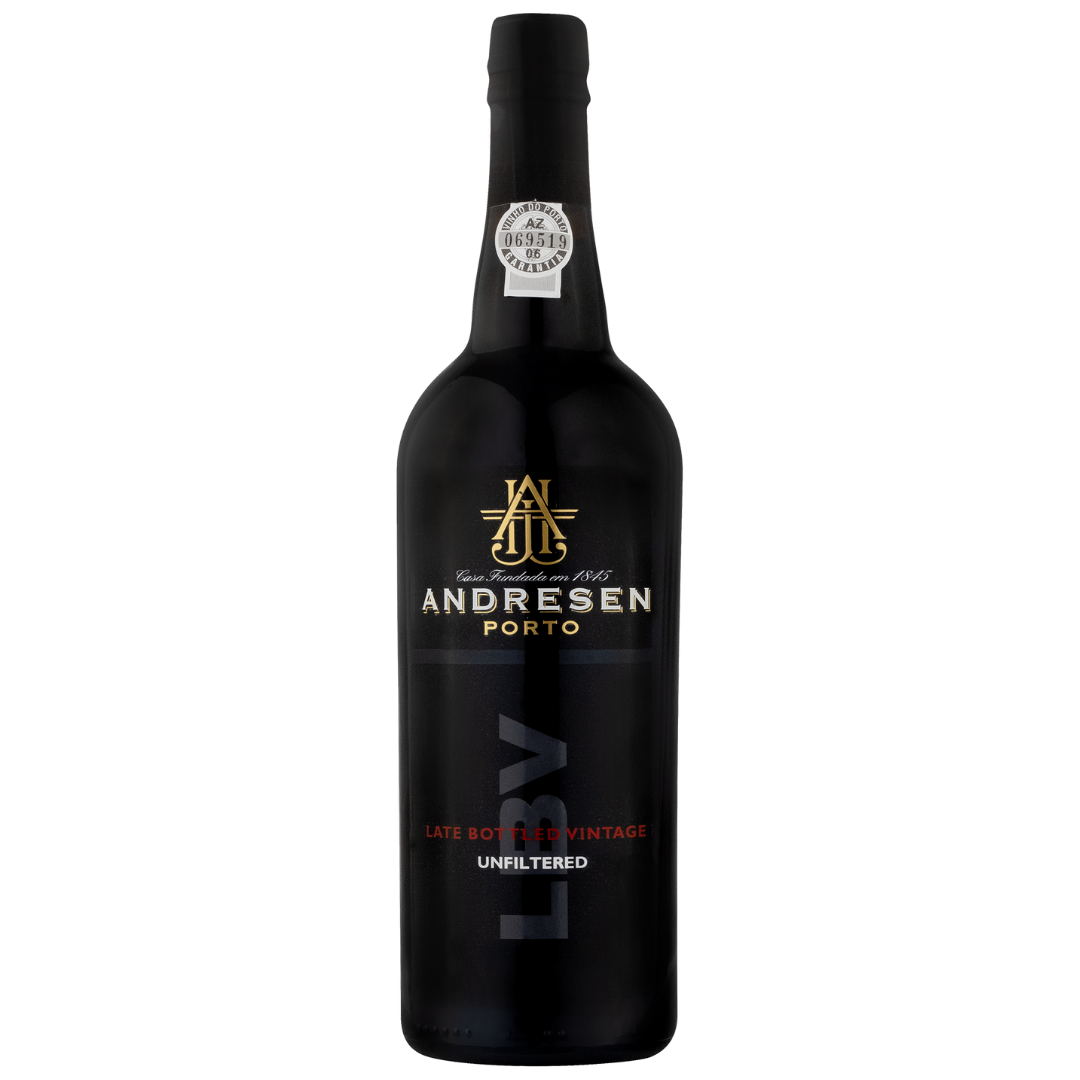 Andresen Unfiltered Late Bottled Vintage LBV Porto 2019 - i gaveæske