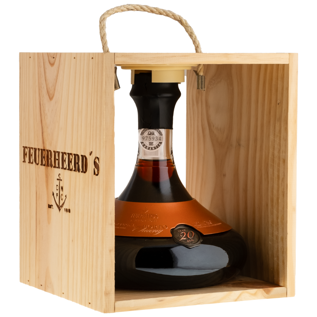 Feuerheerd´s 20 Years Old Tawny Porto Decanter-flaske i gavetrækasse