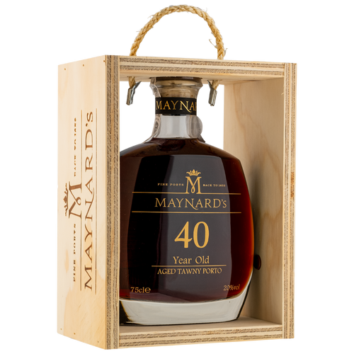 Maynards 40 Years Old Tawny Porto Greg Bottle i trægavekasse