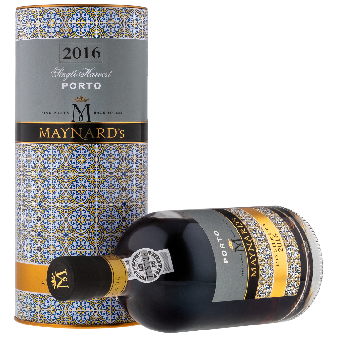 Maynards Colheita Porto 2016 - 50 cl. Single Harvest Tawny Porto - årgangs-tawny i gaverør