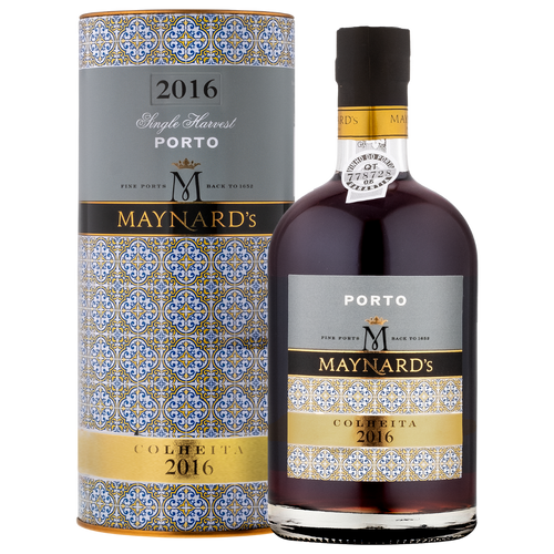 Maynards Colheita Porto 2016 - 50 cl. Single Harvest Tawny Porto - årgangs-tawny i gaverør