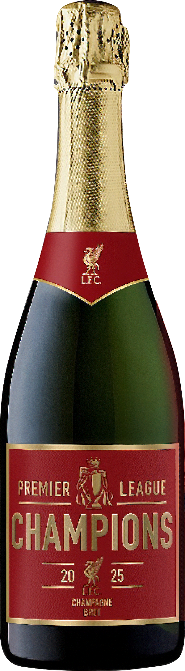 Liverpool FC Premier League Champagne 2025