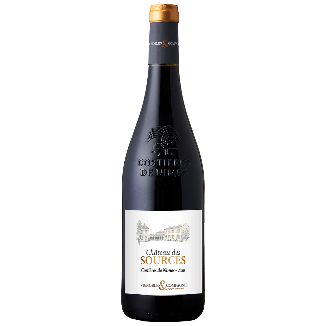 Château des Sources AOC Costières de Nimes 2020 - topkvalitet til prisen!