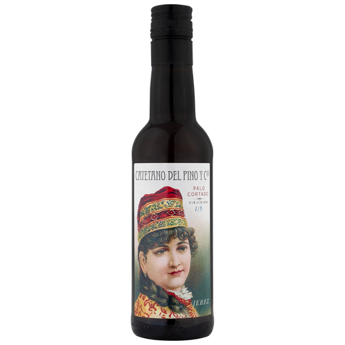 
Cayetano del Pino - Palo Cortado - 1/5 Viejisimo - DO Jerez-Xérès-Sherry 375 ml (Kendt fra Radiotekets Sherry-podcast )