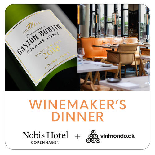 Winemakers Dinner - Champagne Gaston Burtin x Hotel Nobis x Vinimondo - BILLET