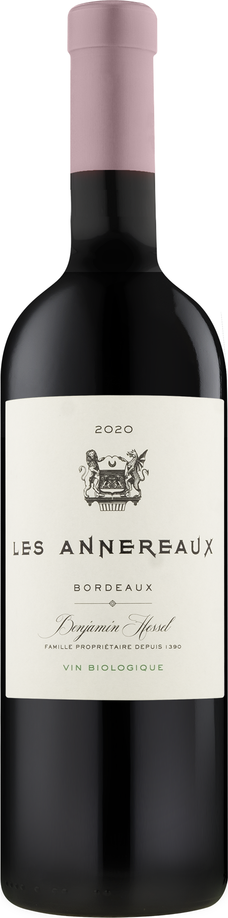 Les Annereaux Organic Bordeaux AOC 2020 -økologisk mesterværk